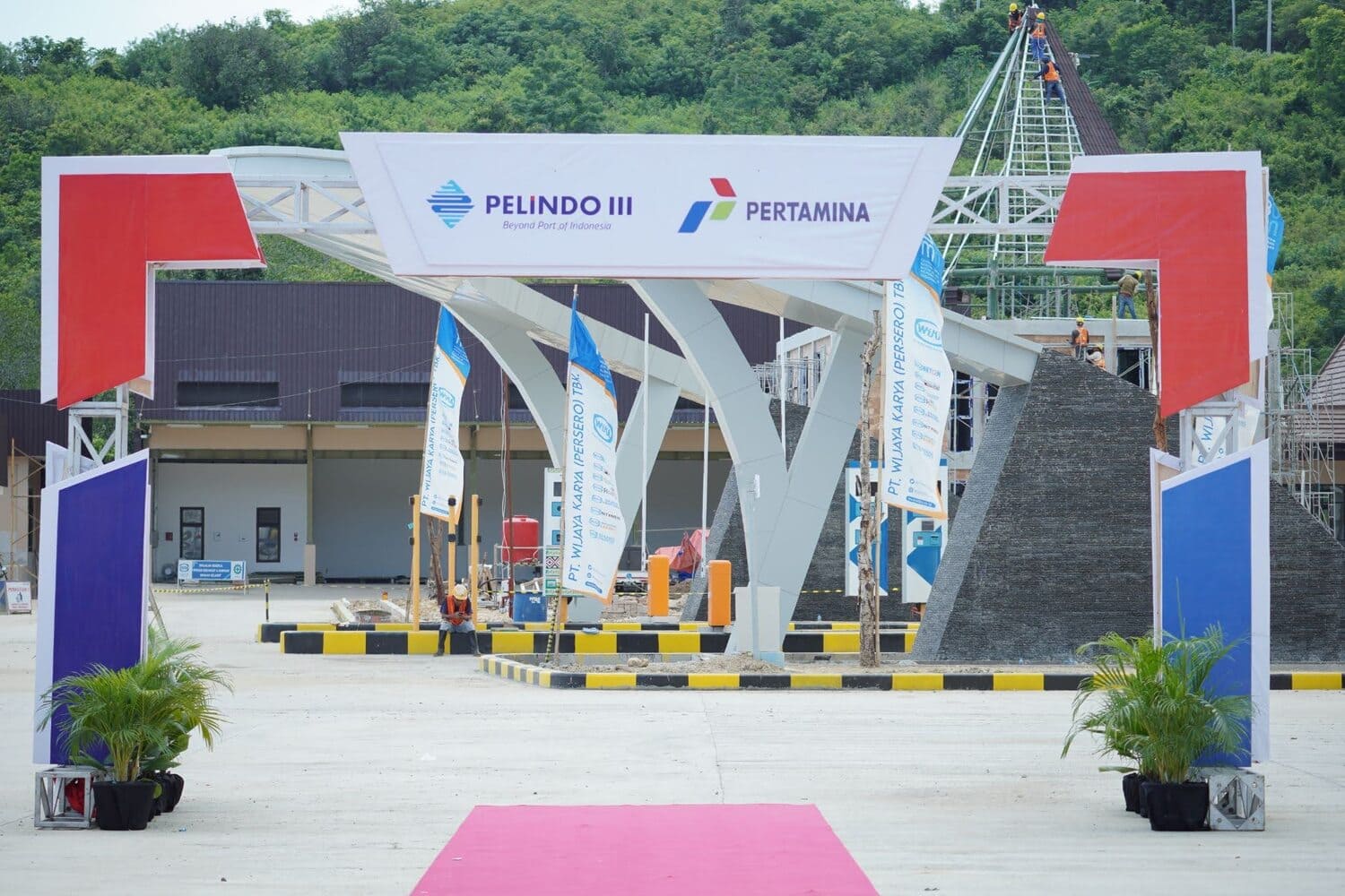 Groundbreaking Terminal BBM Pertamina di Terminal Multipurpose Labuan Bajo